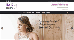 Desktop Screenshot of hairtodayct.com