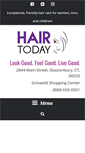 Mobile Screenshot of hairtodayct.com